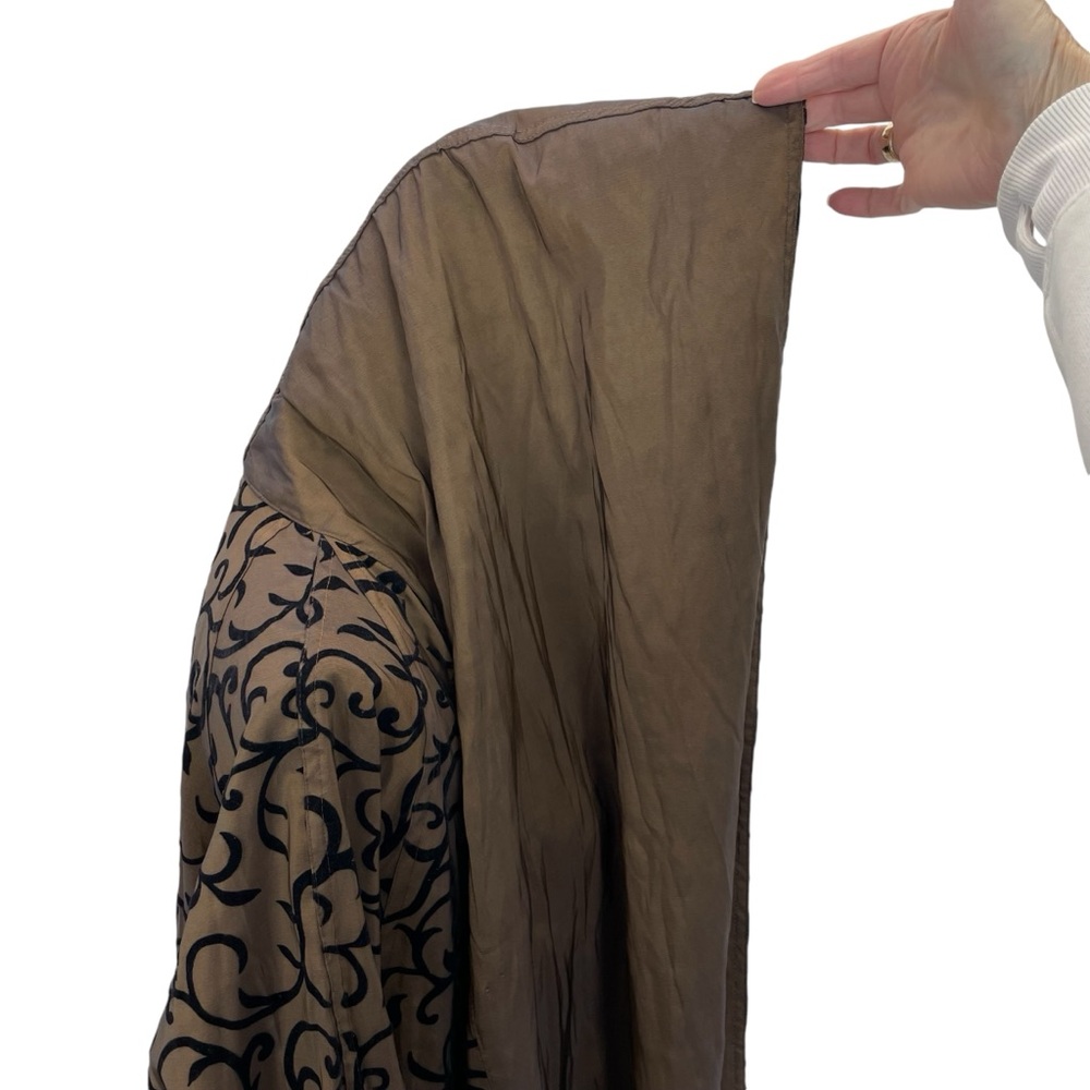 Mycra Pac Long Coat Bronze Scroll Medium - Picture 13 of 16